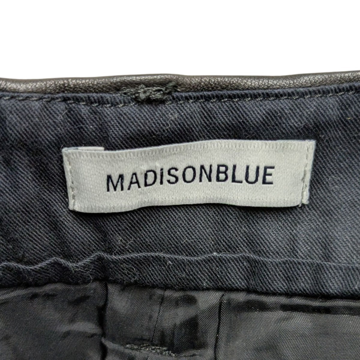 MADISON BLUE HALF PT LEATHER レザーハーフパンツ 古着・中古-8枚目のアイテム画像