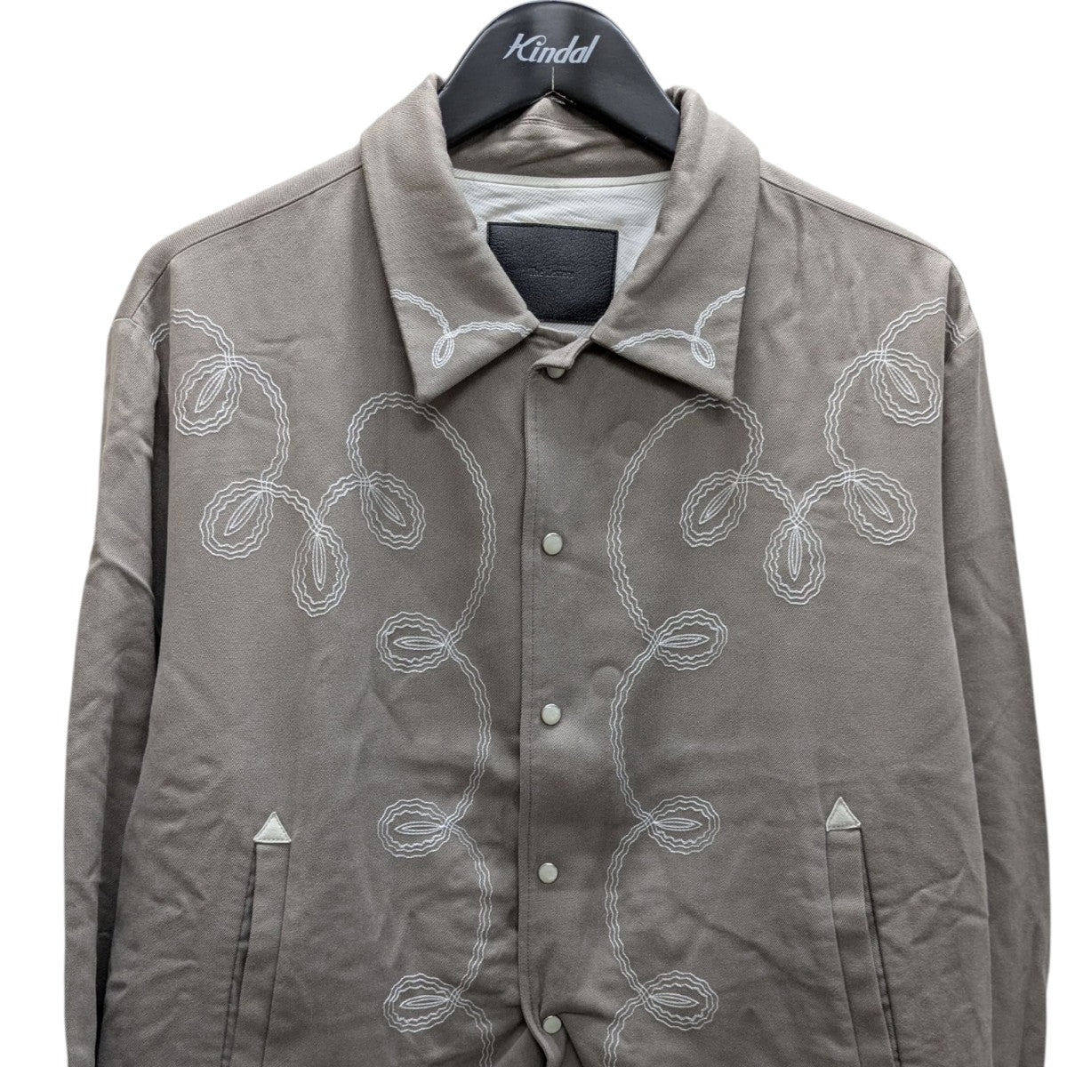 The Letters(ザレターズ) BOLERO EMBROIDERY JACKET ウエスタン