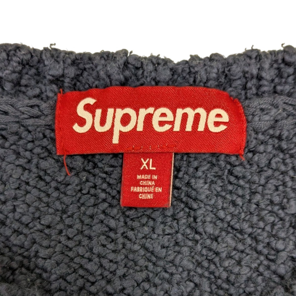 23aw Supreme ネイビー メッシュニットセーター 23aw Supreme ネイビー メッシュニットセーター Supreme
