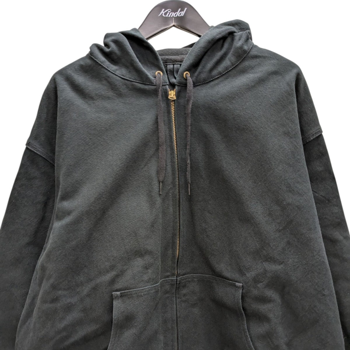 モゴモゴからはる COMOLI(コモリ) 23SS コットンダックジップパーカ X01-01011