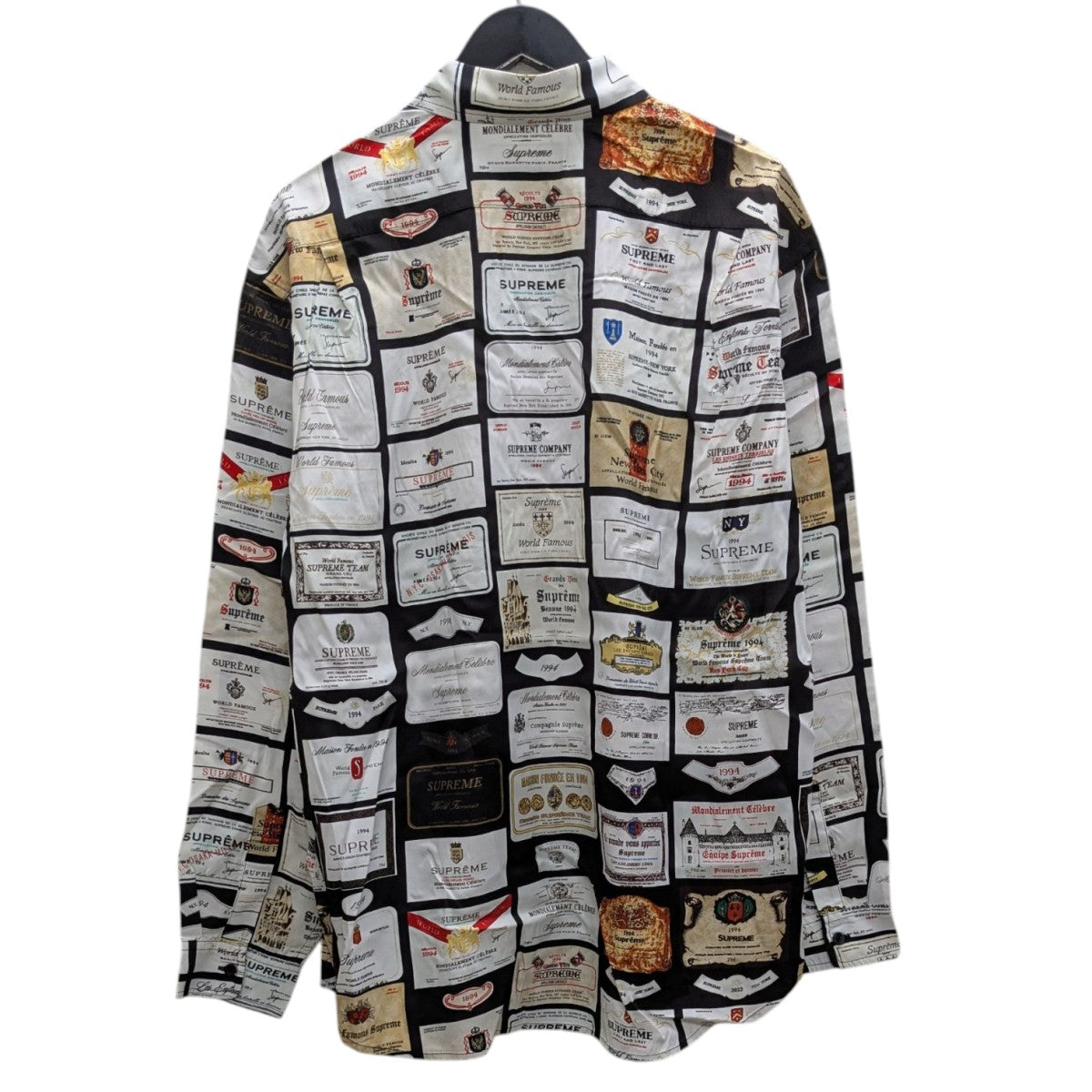 シュプリーム SUPREME 長袖シャツ Supreme(シュプリーム) / 長袖Tシャツ/M/コットン/BLK | 古着の