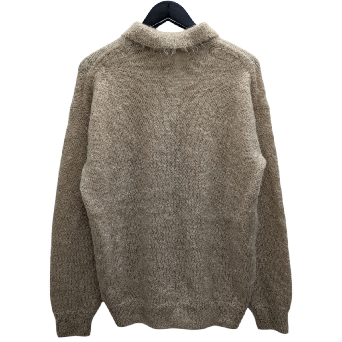 AURALEE BRUSHED SUPER POLO モヘア ニットポロ 3 AURALEE(オーラリー) BRUSHED SUPER KID MOHAIR KNIT POLO