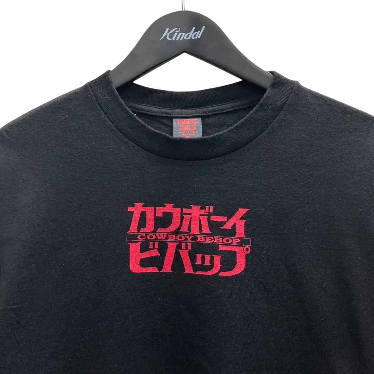 GEEKS RULE×COWBOY BEBOP プリントTシャツ ブラック サイズ M｜【公式