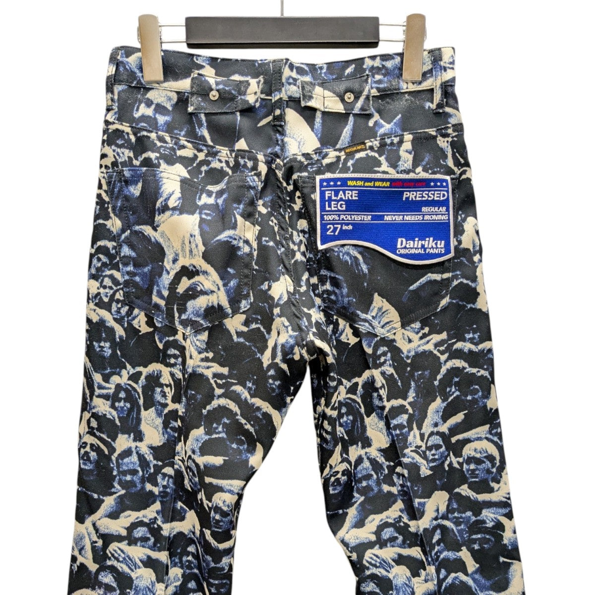 パンツ DAIRIKU 23ss Woodstock FlarePants 29inch DAIRIKU(ダイリク) Woodstock Flare Pressed Pants スタプレ