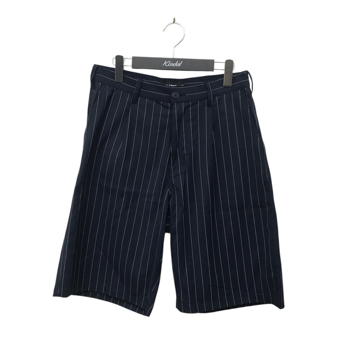 X-LARGE STRIPE DRESS SHORT PANTSストライプショートパンツ101252031009 古着・中古-1枚目のアイテム画像