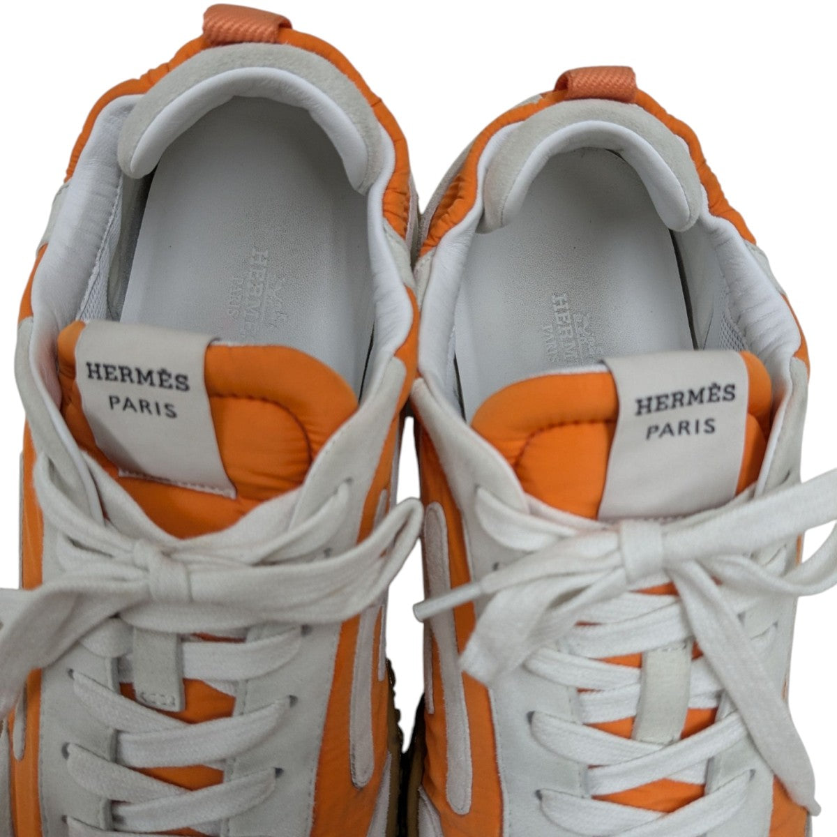 HERMES(エルメス) Jet Sneakerランニングスニーカー オレンジ サイズ
