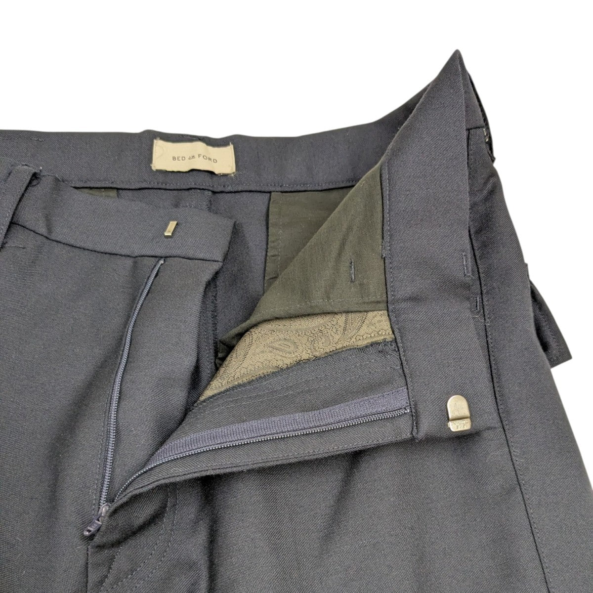 BED J．W． FORD(ベッドフォード) フレアスラックス 23SS-0-PT07