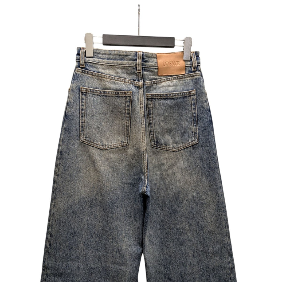 LOEWE ワイドレッグジーンズ（デニム）　48 中古・古着通販】LOEWE (ロエベ) ワイドレッグジーンズ