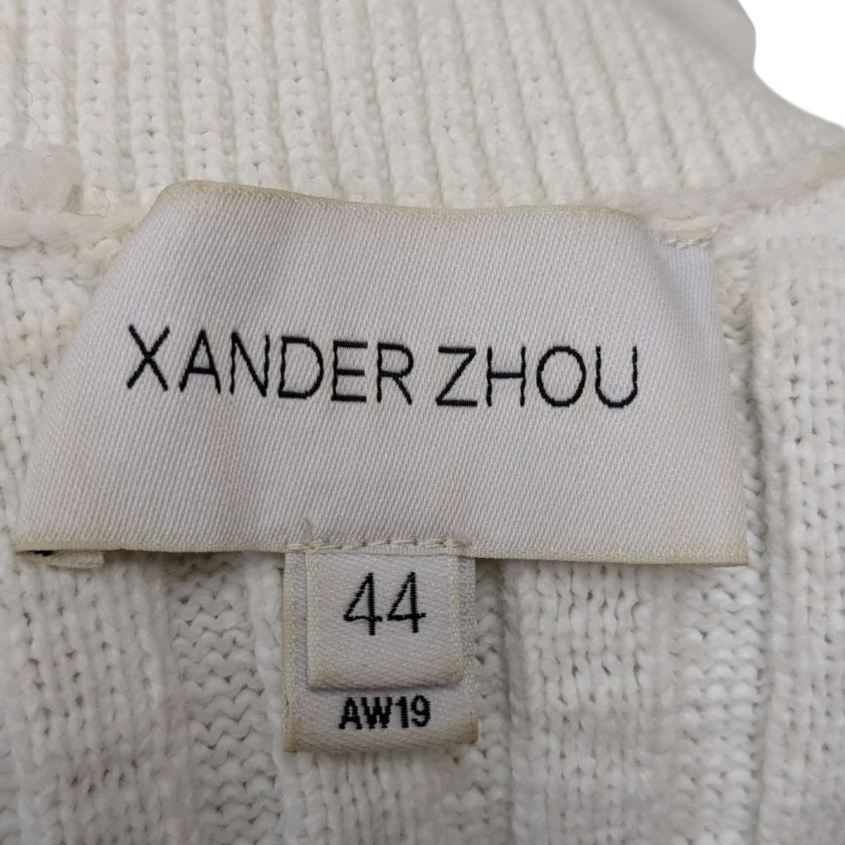 XANDER ZHOU タートルネックニット 古着・中古-6枚目のアイテム画像