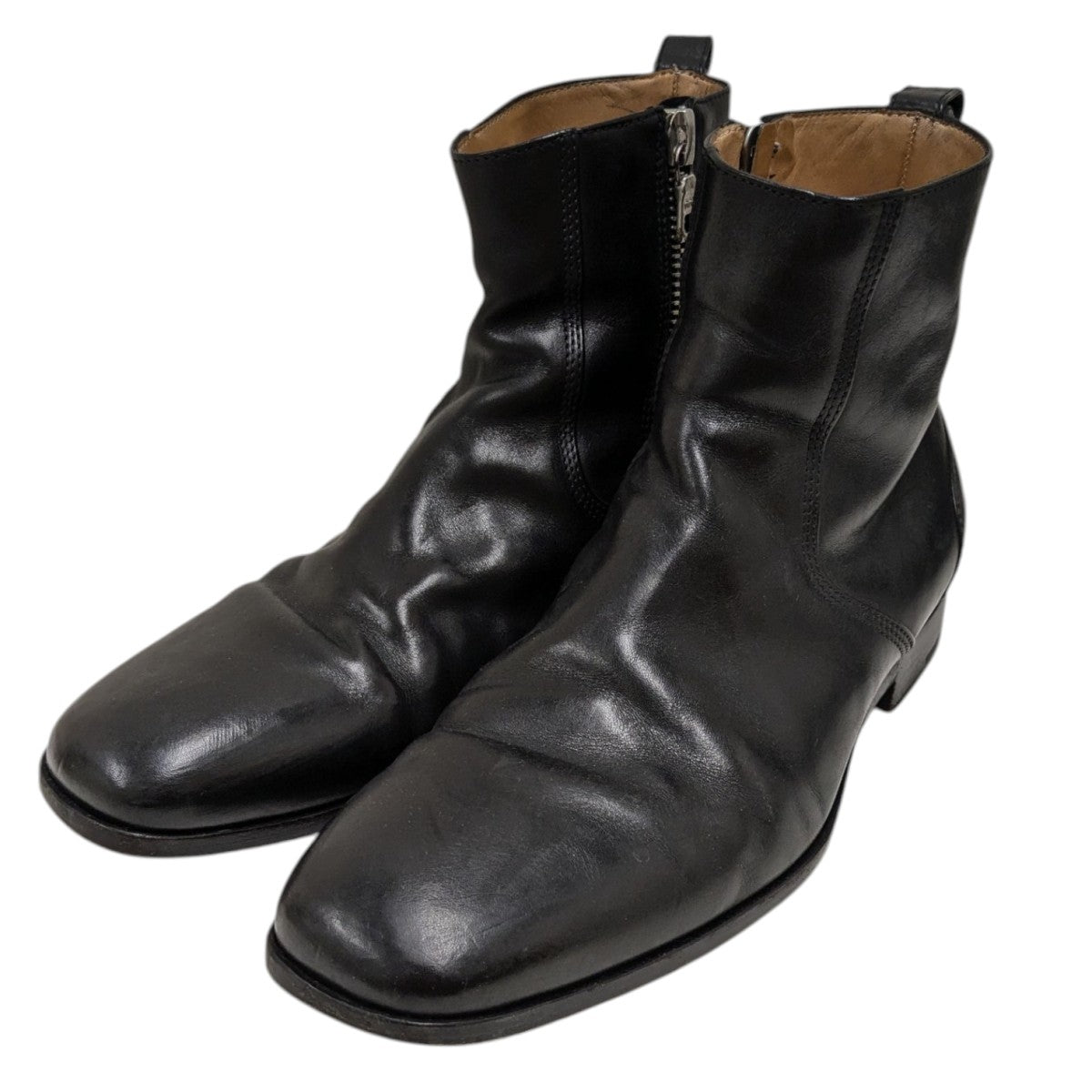 DRIES VAN NOTEN サイドジップブーツ DRIES VAN NOTEN(ドリスヴァンノッテン) サイドジップブーツ ブラック