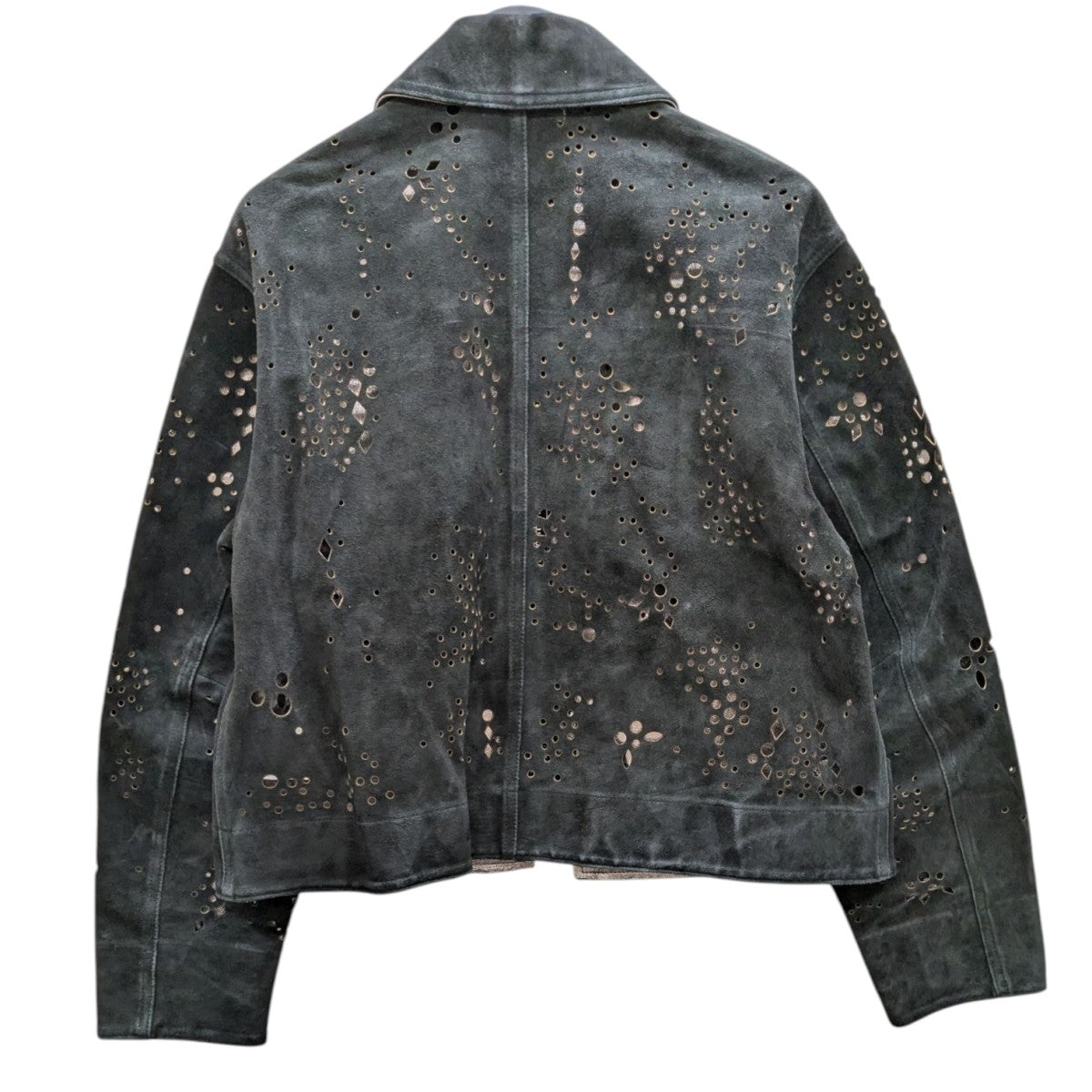 ジャケット・アウター MASU Galaxy Cut Leather Jacket 48 MASU(エムエーエスユー) GALAXY CUT LEATHER JACKET ブルゾン