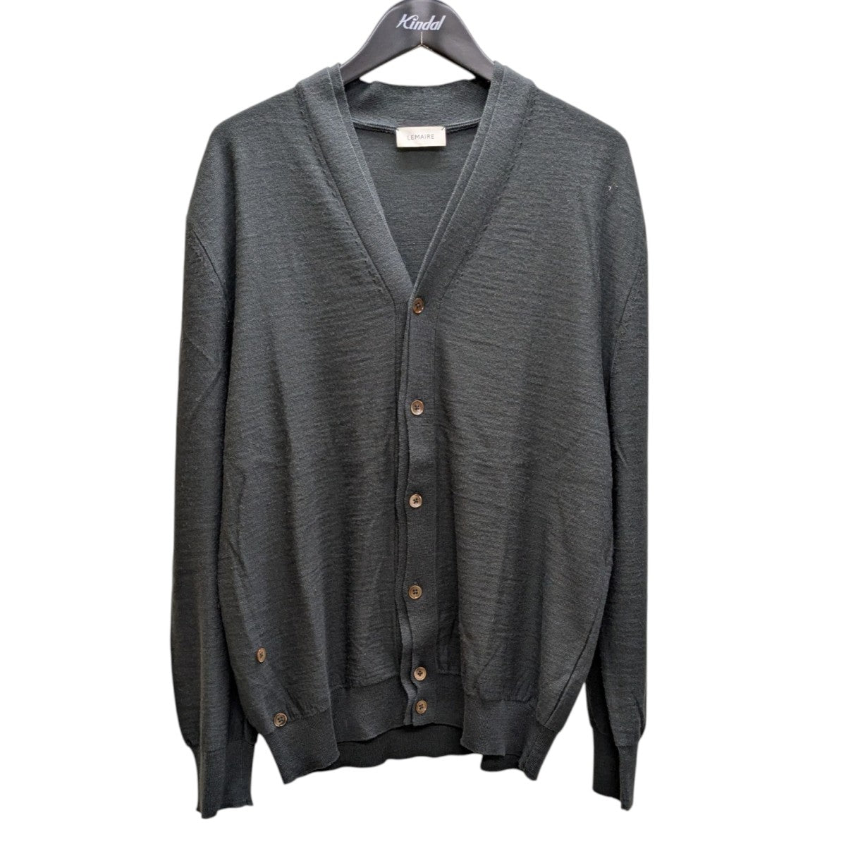 ‼*s様 LEMAIRE ルメール カーディガン チャコールグレー サイズM 楽天市場】【美品】 LEMAIRE / ルメール | 2024AW | Anthracite