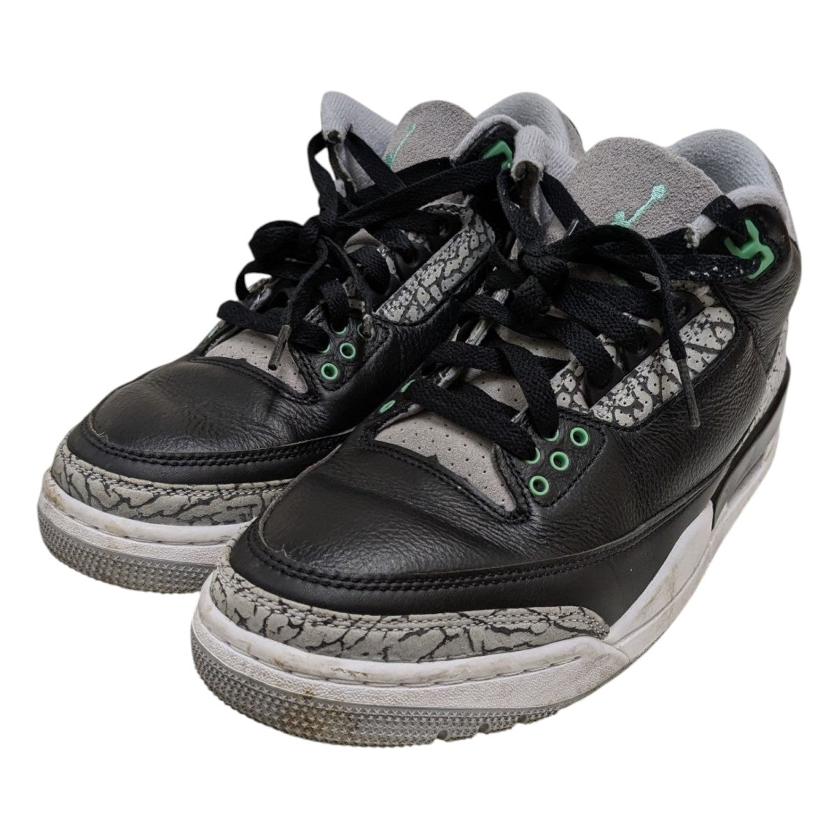 Air Jordan 3 Retro Green GlowローカットスニーカーCT8532-031