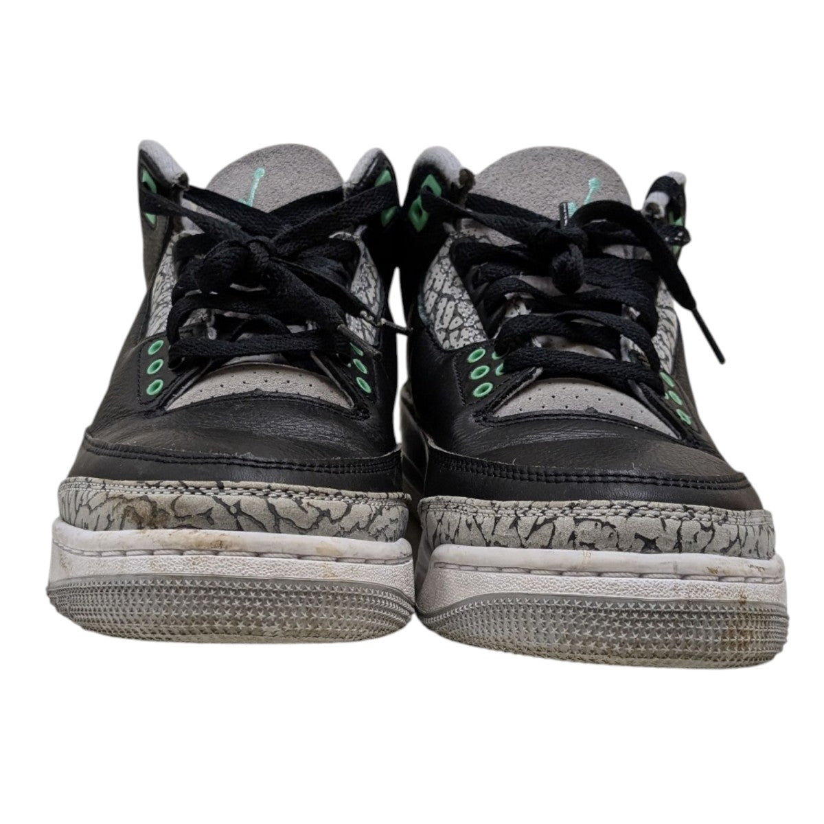 Air Jordan 3 Retro Green GlowローカットスニーカーCT8532-031