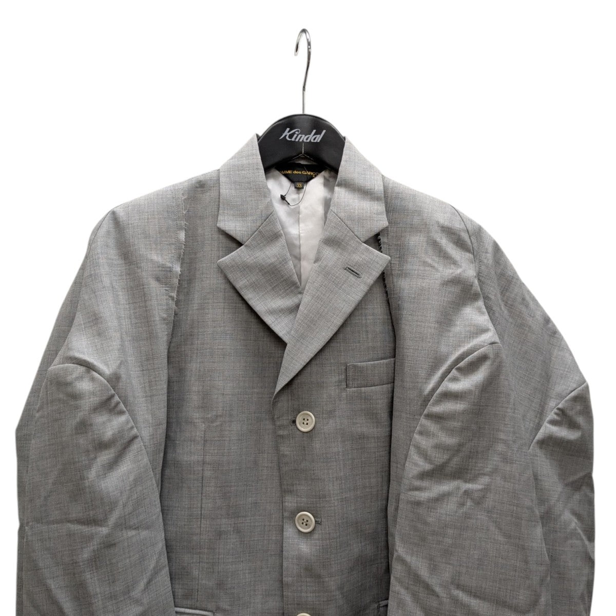 ソ*ム様 コムデギャルソン レースデザイン切り替えジャケット コート GARCO ソ*ム様 コムデギャルソン レースデザイン切り替えジャケット