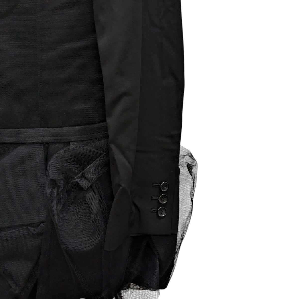 COMME des GARCONS(コムデギャルソン) チュールドッキングテーラード