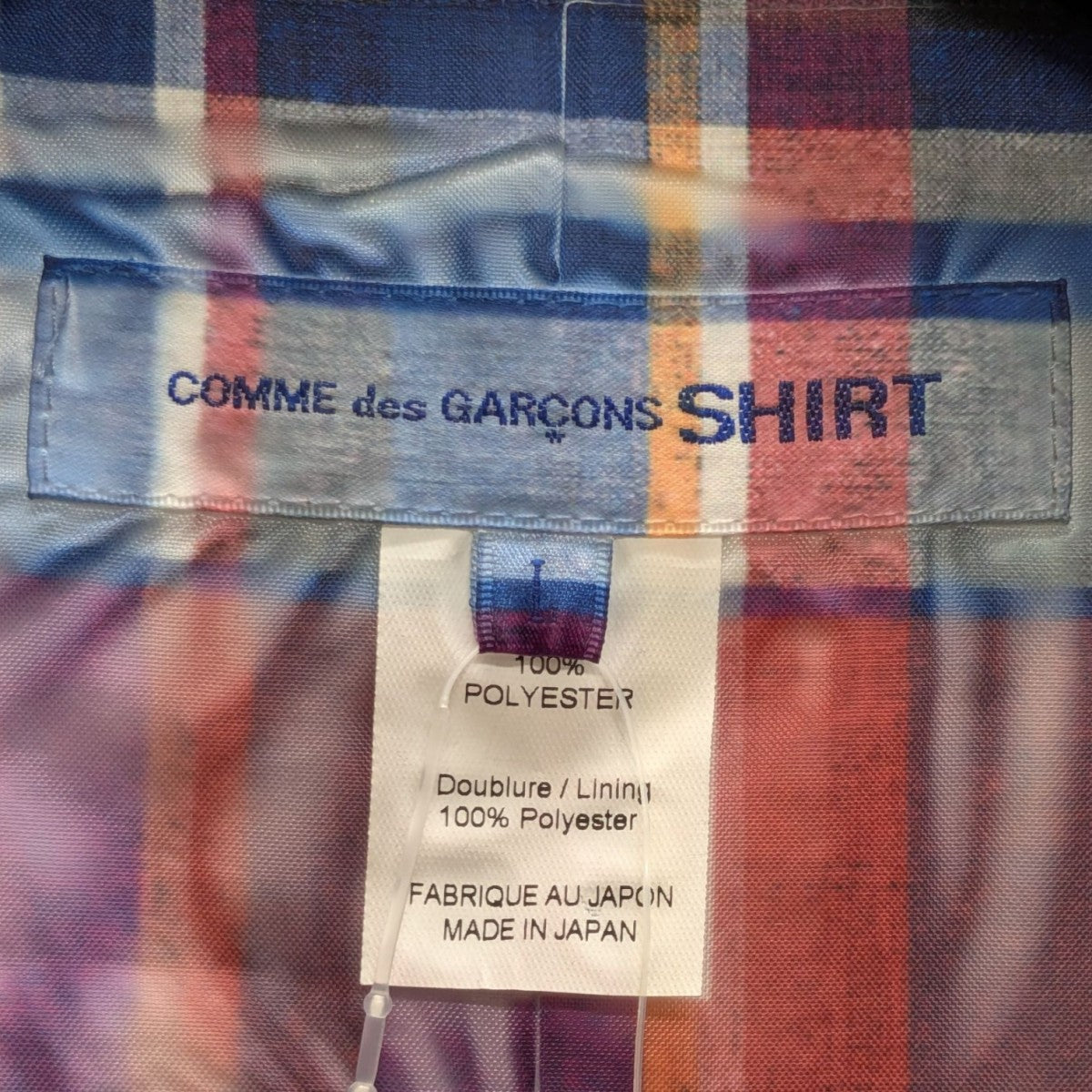 コムデギャルソンレディス チェック柄一重仕立てジャケット COMME des GARCONS HOMME PLUS(コムデギャルソンオムプリュス