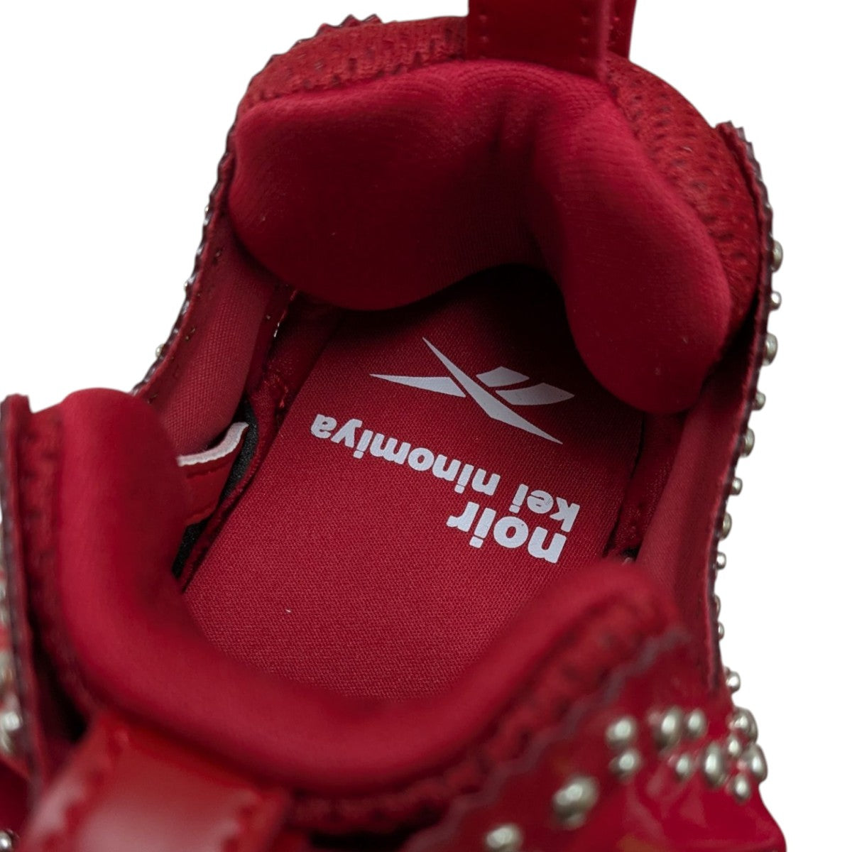 noir kei ninomiya チュール付きレッドシャツ XS noir kei ninomiya ノワール チュール付Tシャツ XS 新品