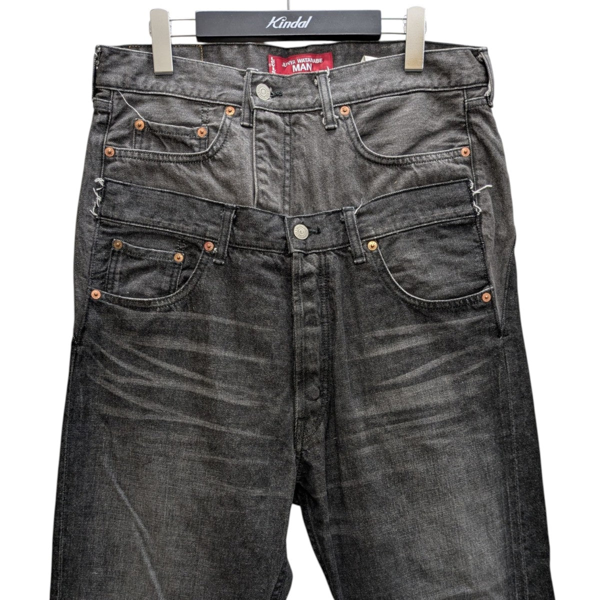 JUNYA WATANABE MAN×LEVI'S 25SS 製品加工カスタマイズ デニムパンツ