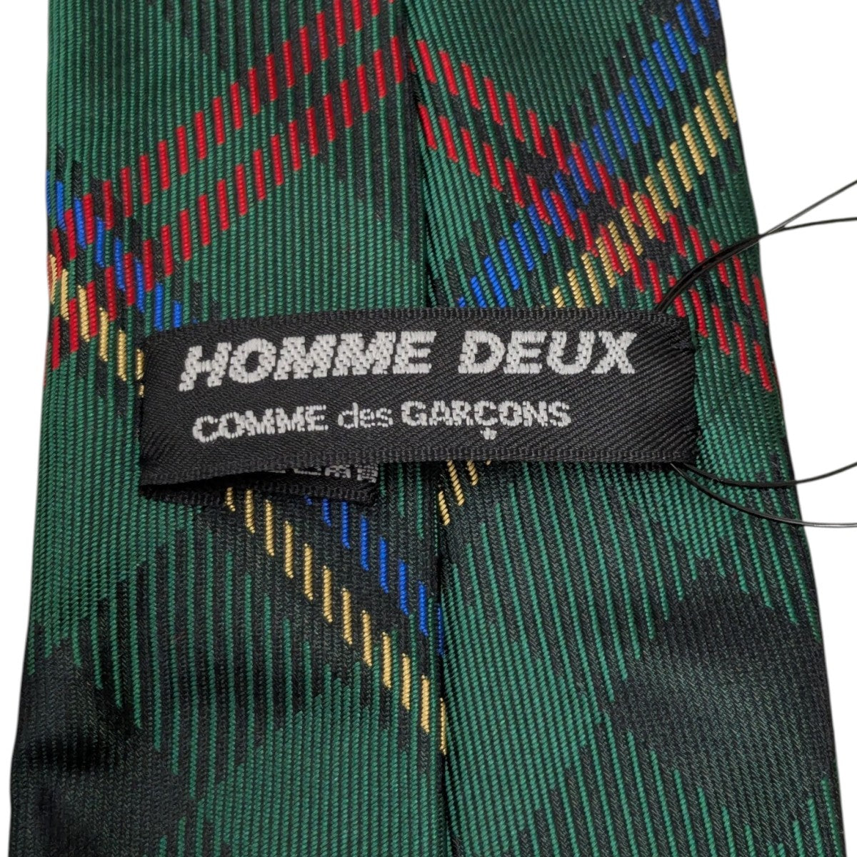 COMME des GARCONS HOMME(コムデギャルソンオム) チェックネクタイDO