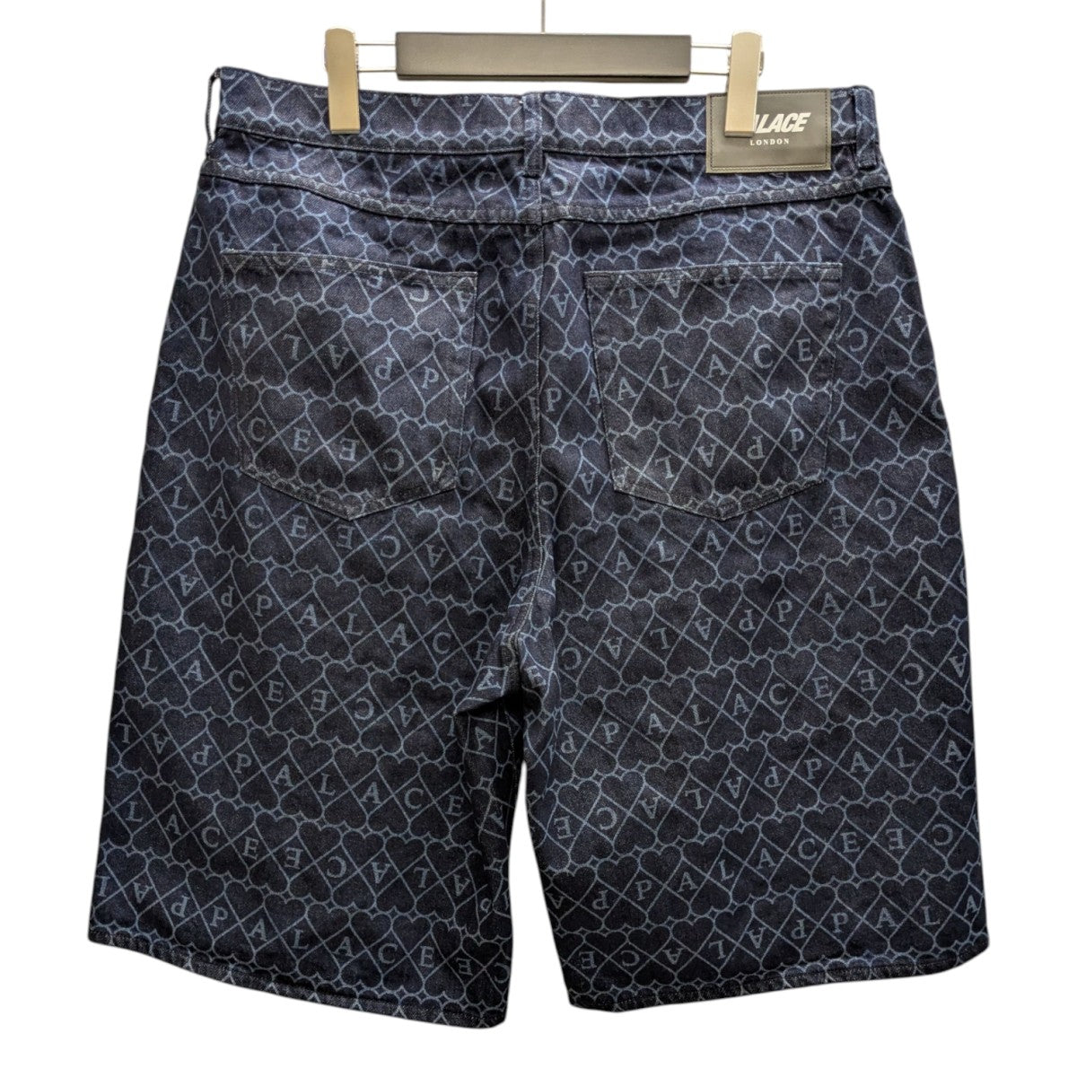 PALACE 25AWHEART DENIM SHORTデニムショーツ 古着・中古-3枚目のアイテム画像