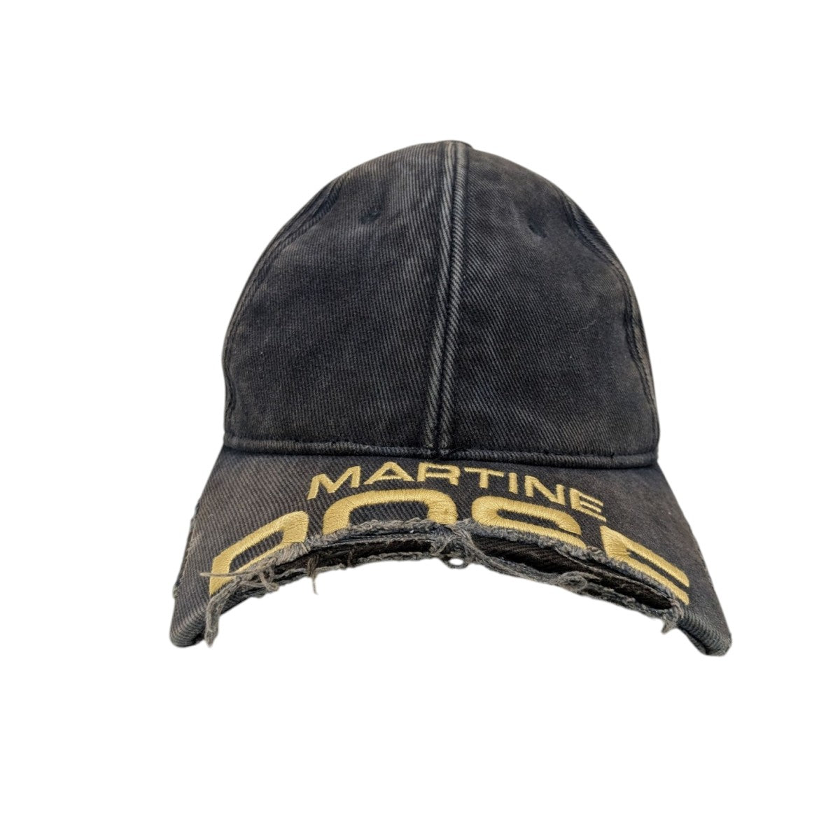 Martine rose(マーティンローズ) rose cut peak capロゴキャップ