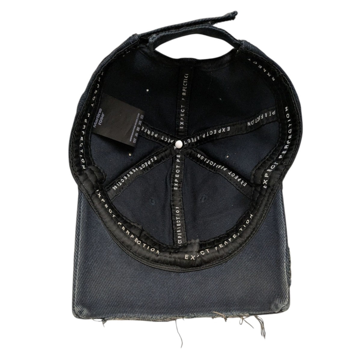 MARTINE ROSE CUT PEAK CAP ベースボールキャップ Martine Rose CUT PEAK CAP – 082plus