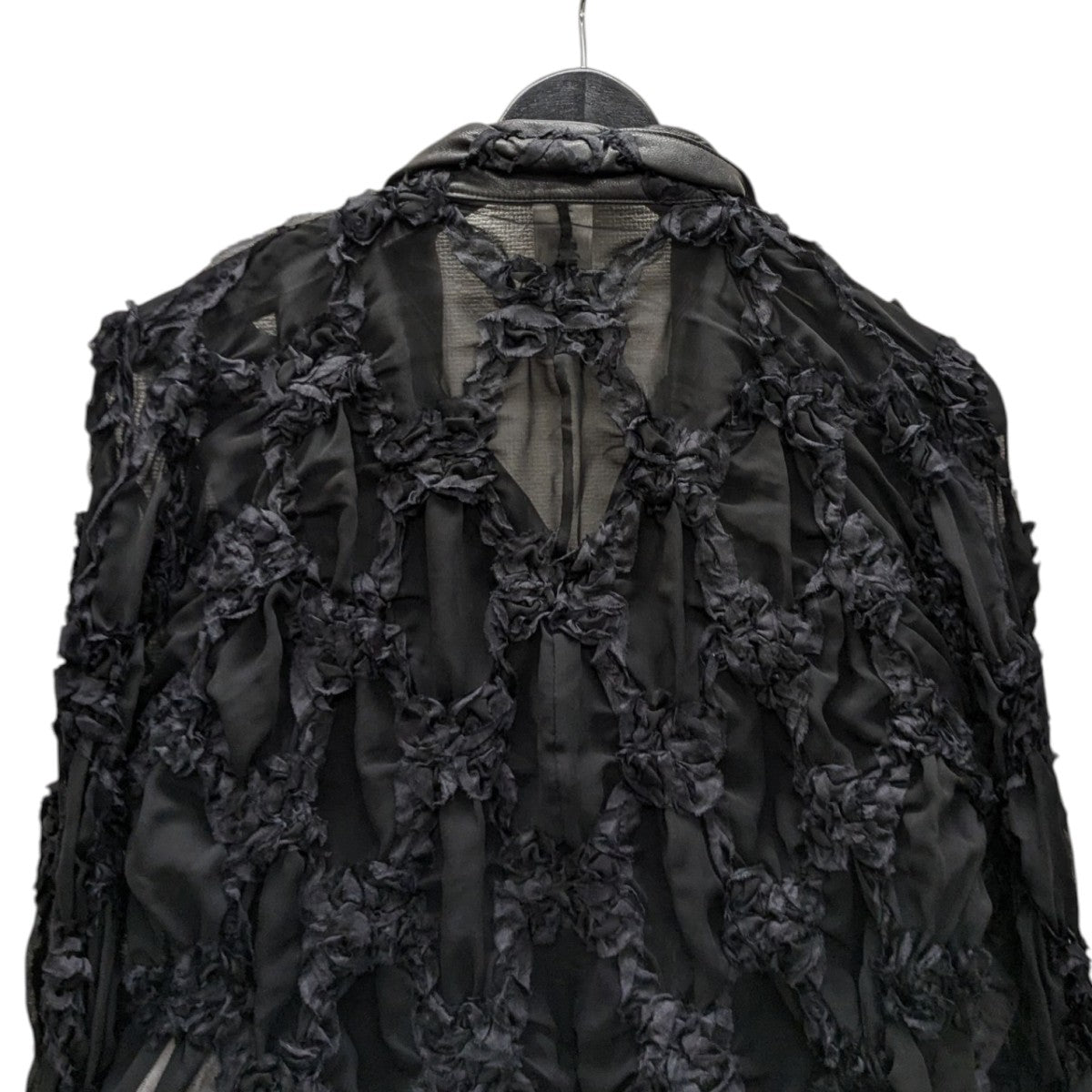 黒のライダースジャケット ガラスライダースジャケット | [公式]カオス（Chaos）通販