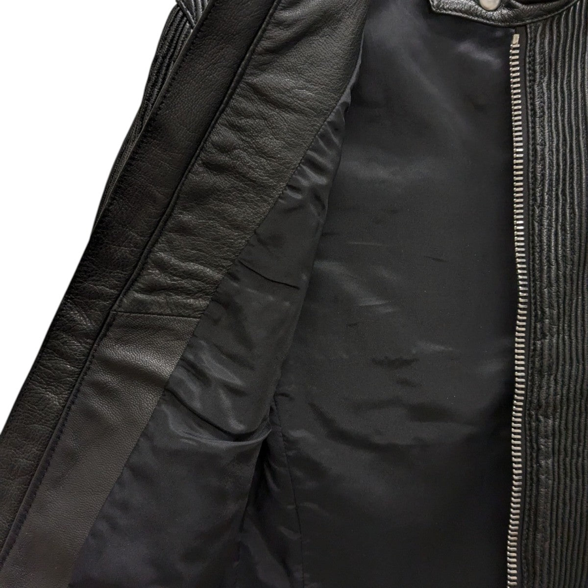 EMPORIO ARMANI(エンポリオアルマーニ) レザージップジャケットS1R11P 