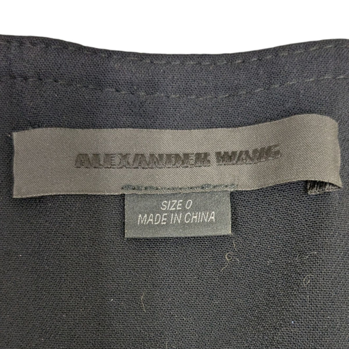 ALEXANDER WANG(アレキサンダーワン) レザードッキングパンツ ブラック