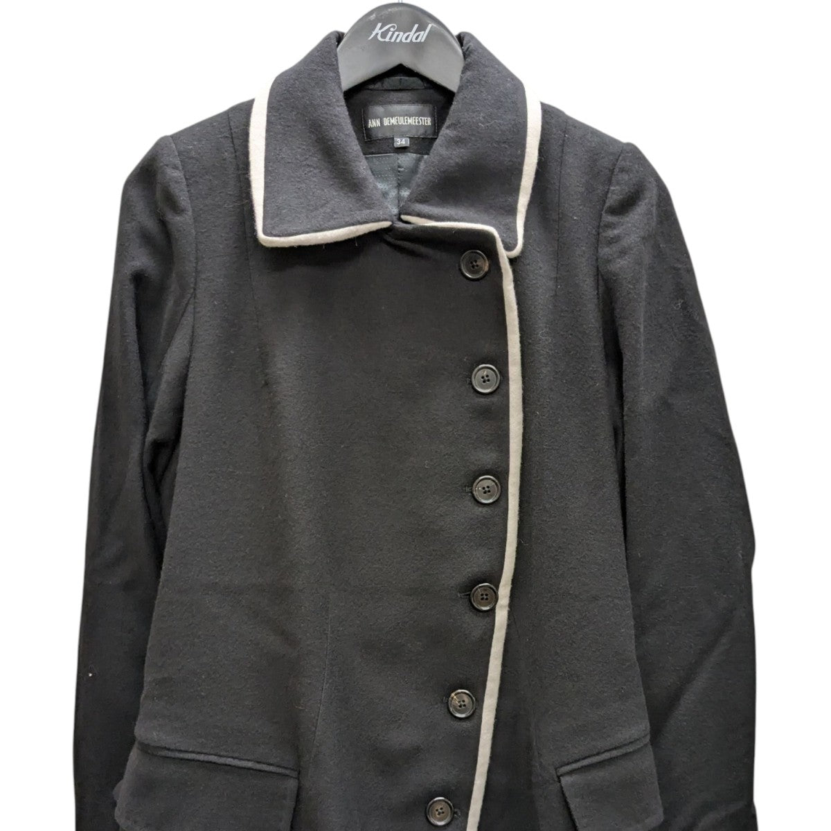 ANN DEMEULEMEESTER(アンドゥムルメステール) ウールジャケット