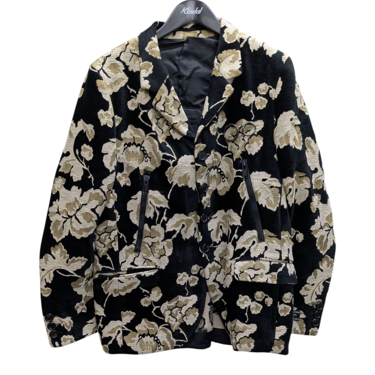 FLORAL JACKET 花柄刺繍テーラードジャケット