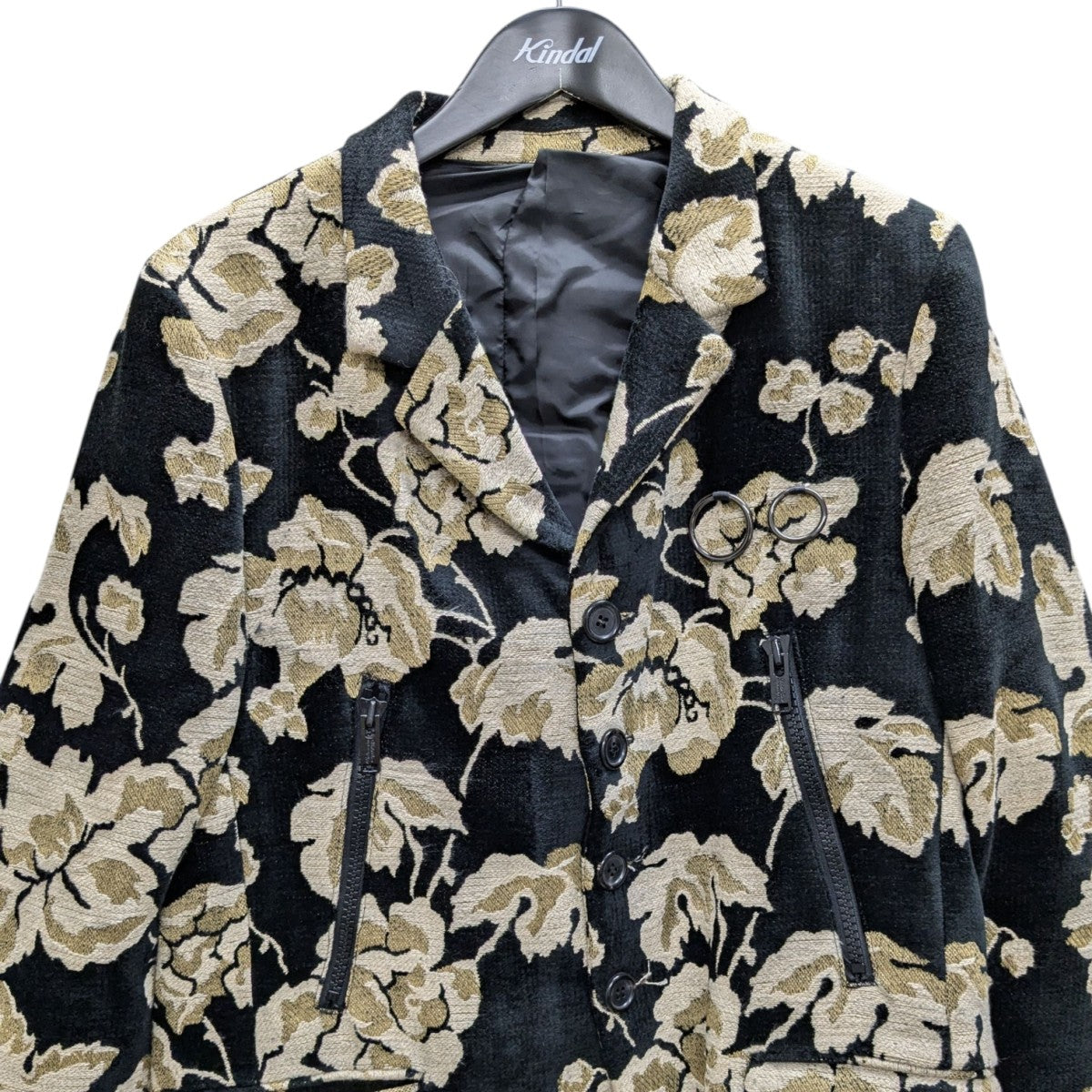 FLORAL JACKET 花柄刺繍テーラードジャケット