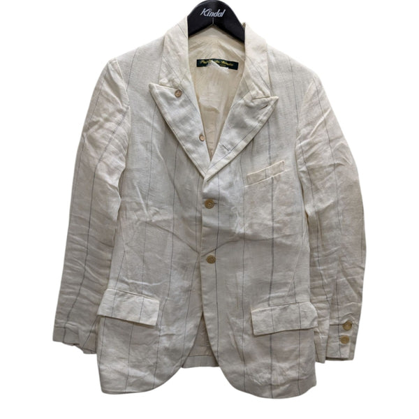 Paul Harnden(ポールハーデン) リネンジャケット 512100 アイボリー