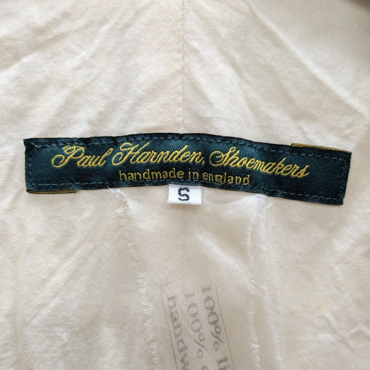 Paul Harnden(ポールハーデン) リネンジャケット 512100 アイボリー