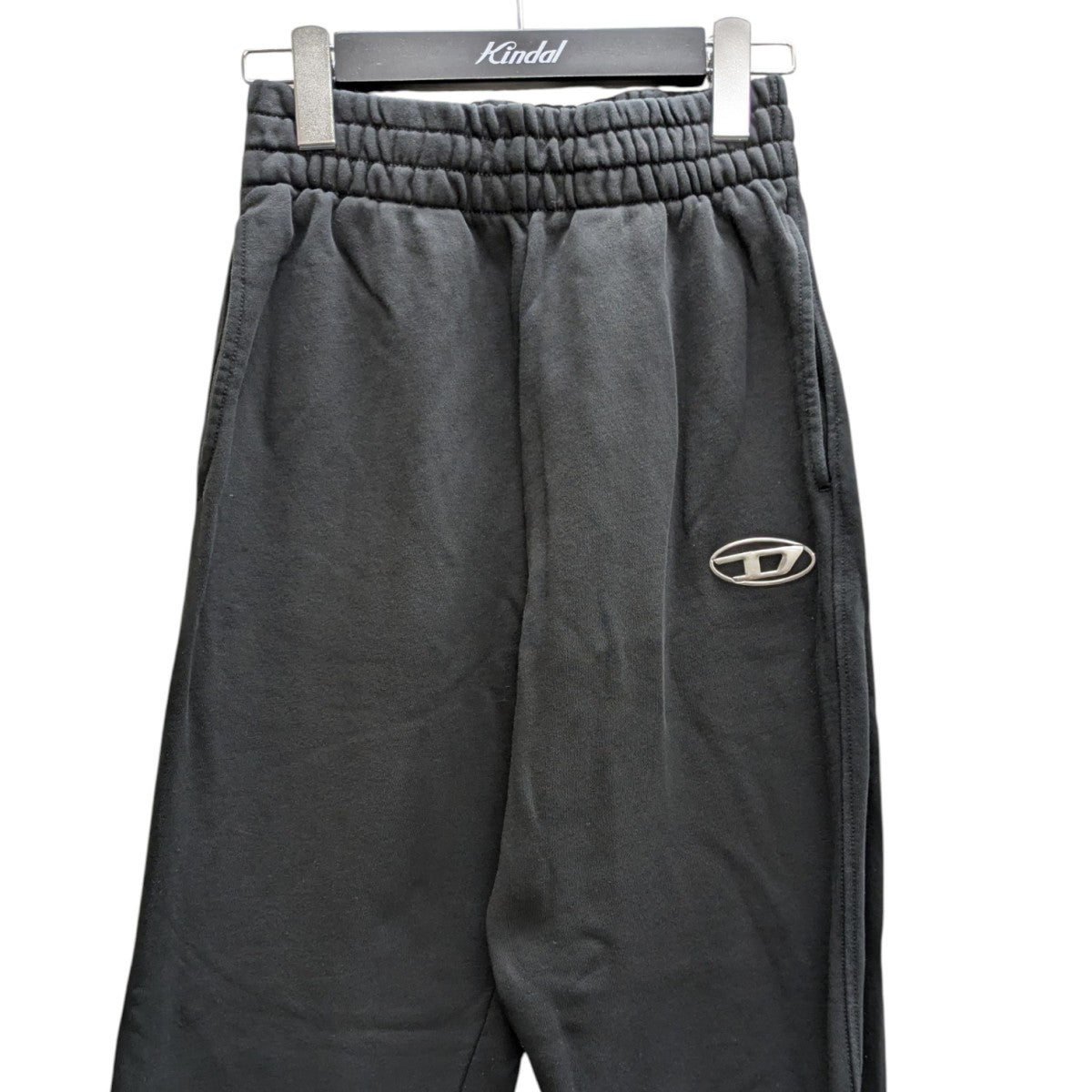 DIESEL(ディーゼル) オーバルDロゴスウェットパンツ BG000009 ブラック