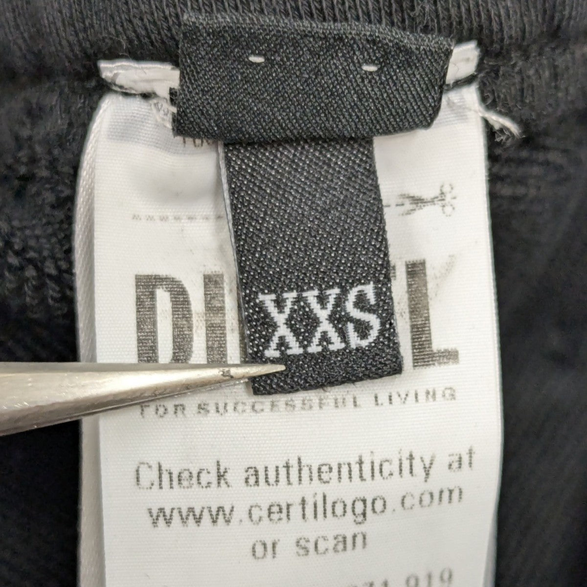 とも　ディーゼル DIESEL(ディーゼル) オーバルDロゴスウェットパンツ BG000009 ブラック