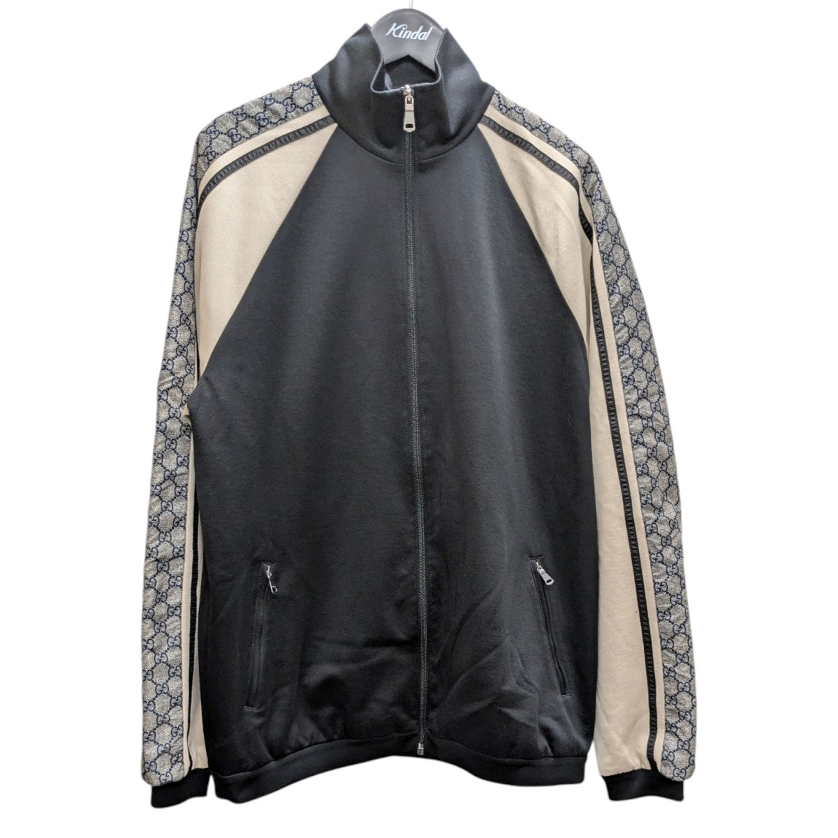 GUCCI GG柄テクニカルジャージートラックジャケット 古着・中古-1枚目のアイテム画像