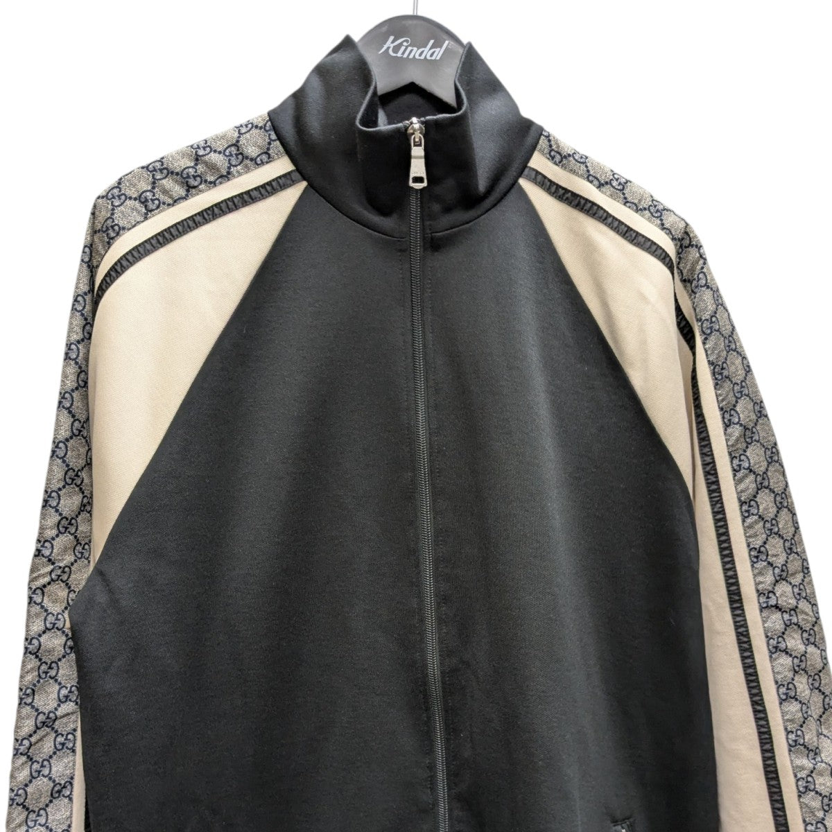 GUCCI GG柄テクニカルジャージートラックジャケット 古着・中古-2枚目のアイテム画像