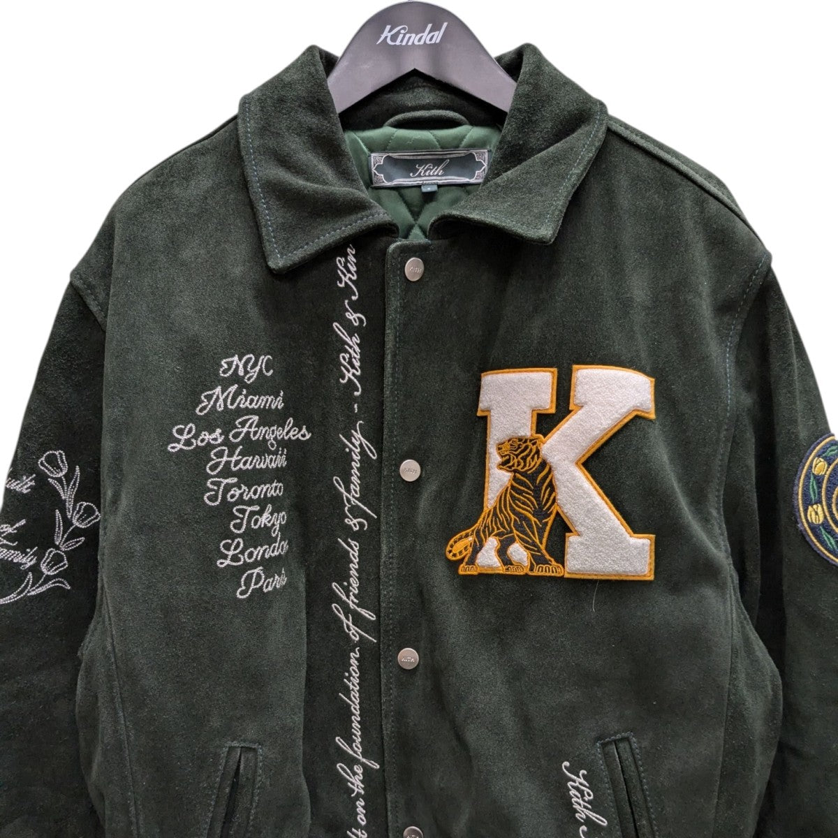 KITH(キス) 24AW「Puffed Jase Paisley Denim Jacket