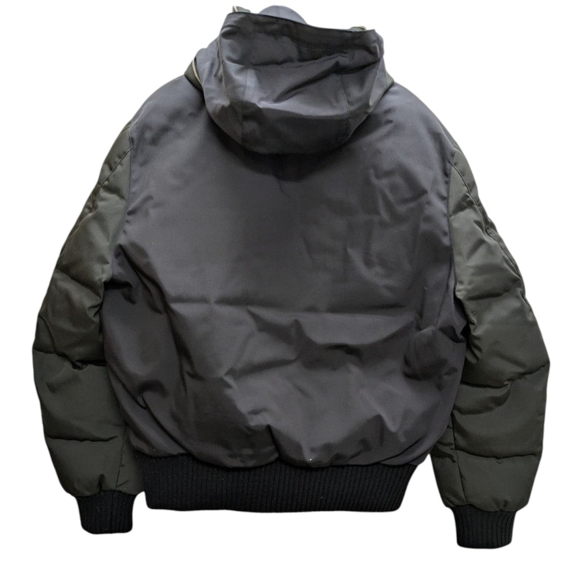 HERMES(エルメス) ダウンジャケット グリーン×ブラック サイズ 50