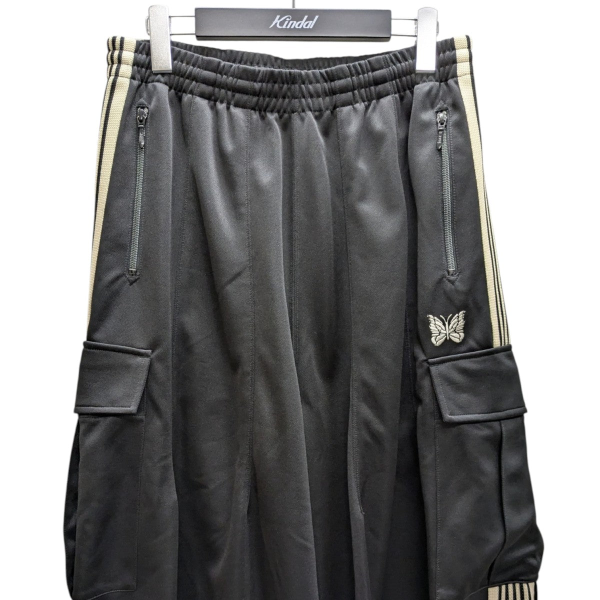 Needles(ニードルズ) ヒザデルトラックカーゴパンツ NS1521 ブラック