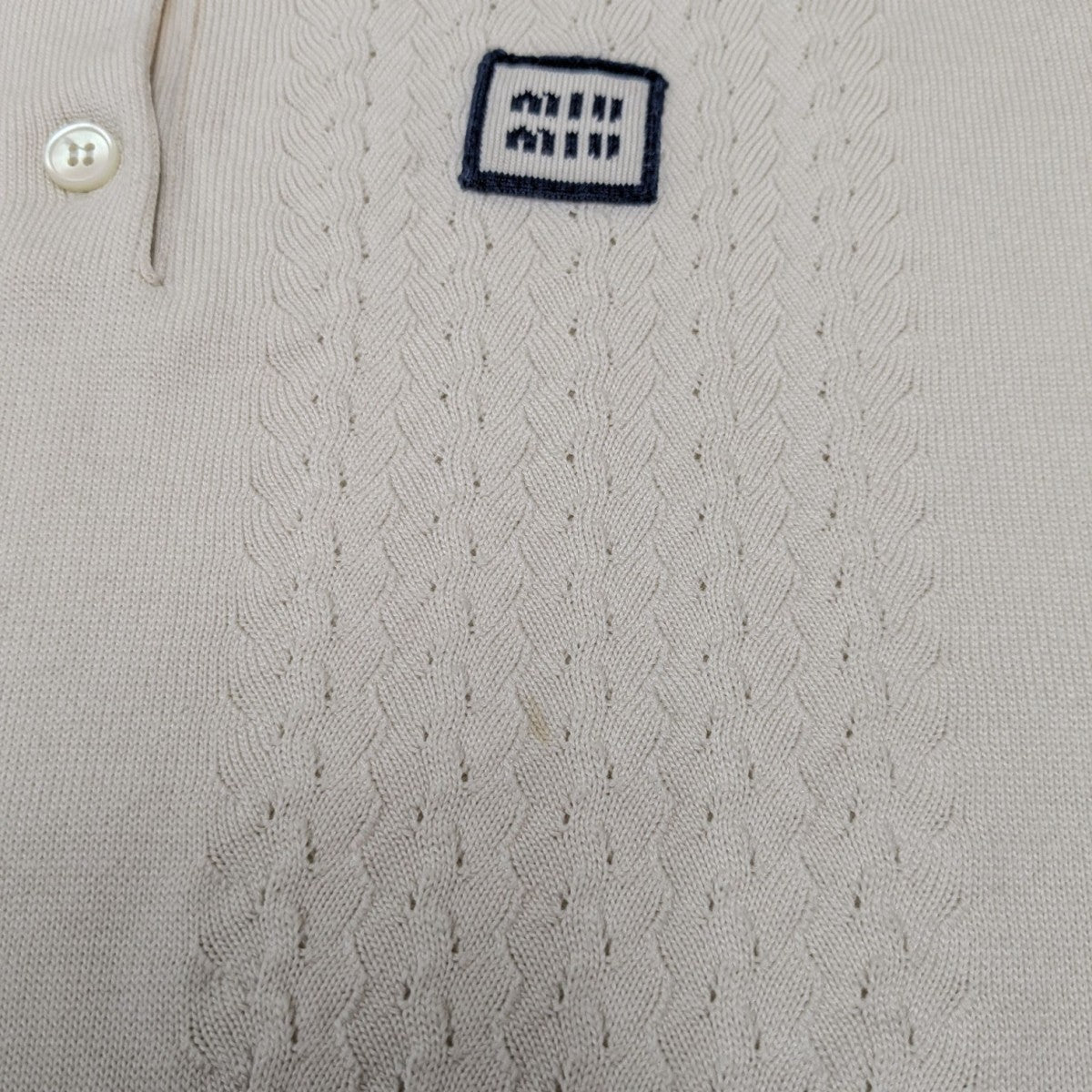 MIU MIU 25AWニットポロシャツMML677 古着・中古-6枚目のアイテム画像
