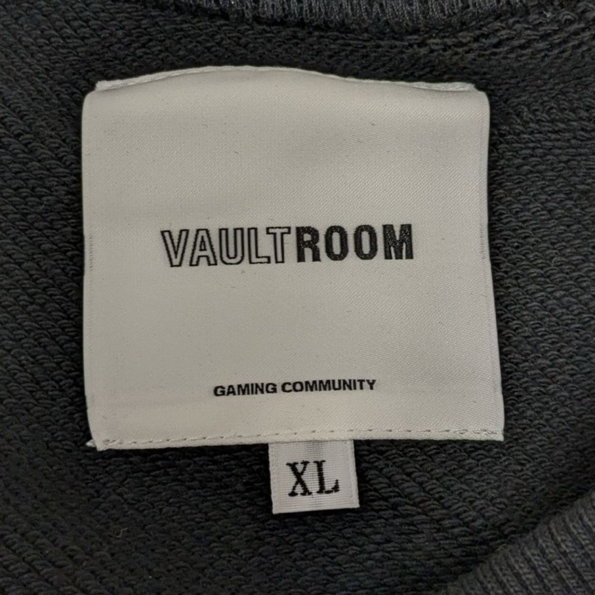 vaultroom(ボルトルーム) TROLL CREWNECKトレーナー ブラック サイズ