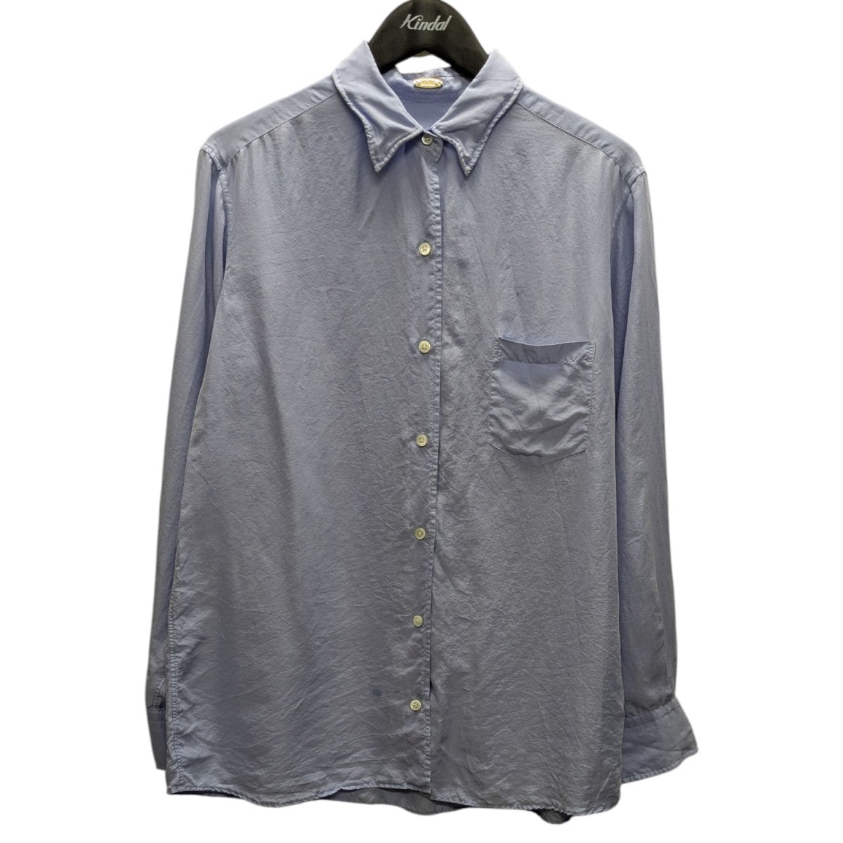 Deuxieme Classe シルク ウォッシュ シャツ 古着・中古-1枚目のアイテム画像