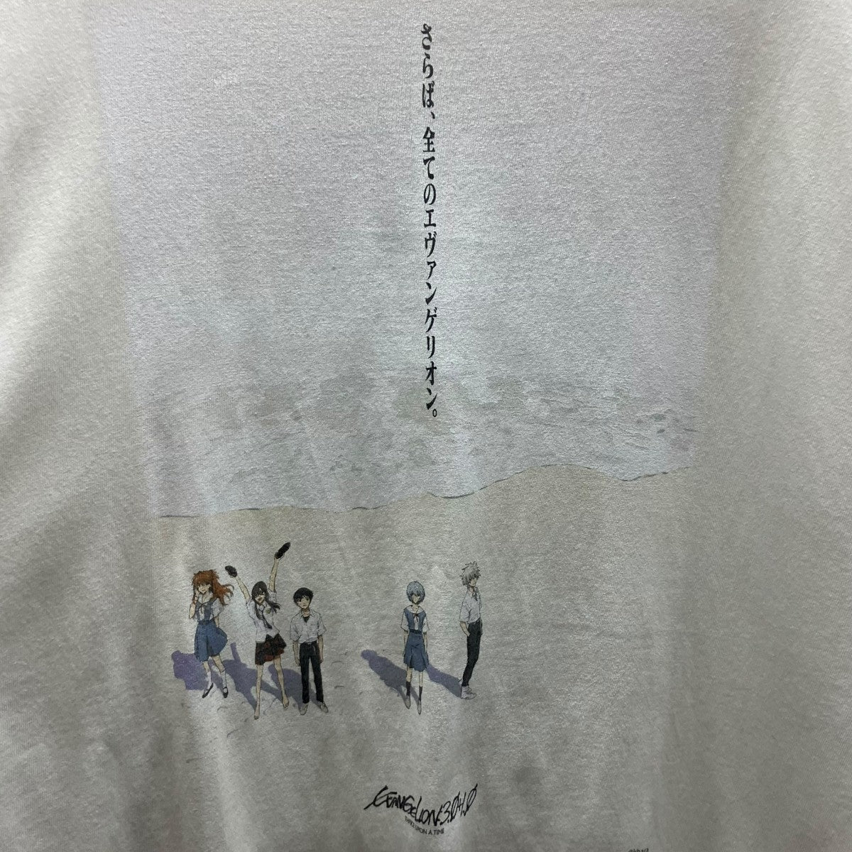 SAINT MICHAEL 25SS SS TEE EVA WHT プリントTシャツ 古着・中古-2枚目のアイテム画像