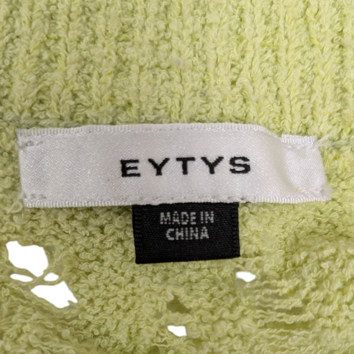 Eytys JAXON OPEN-KINT 薄手ニット 古着・中古-6枚目のアイテム画像