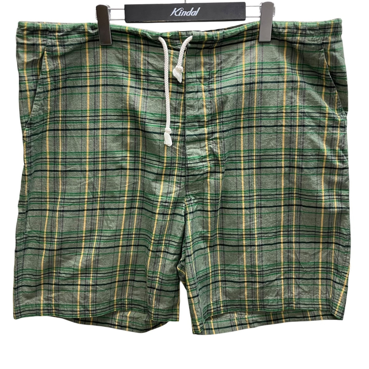 Marvine Pontiak shirts makers チェックハーフパンツ 古着・中古-1枚目のアイテム画像