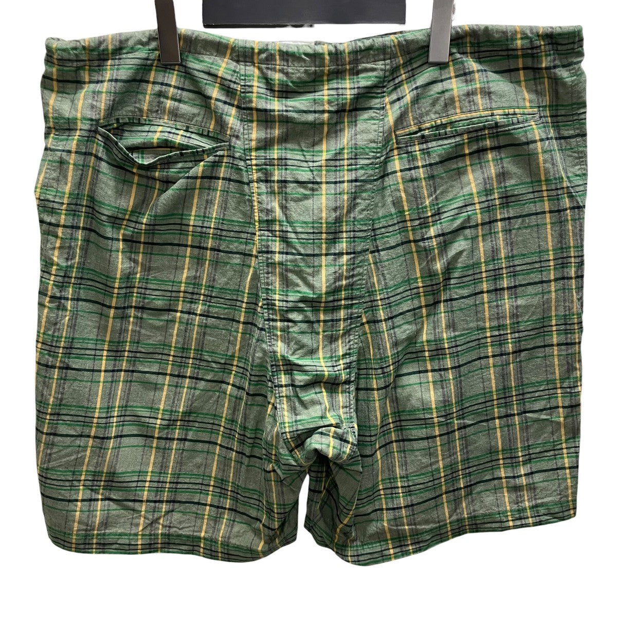 Marvine Pontiak shirts makers チェックハーフパンツ 古着・中古-3枚目のアイテム画像