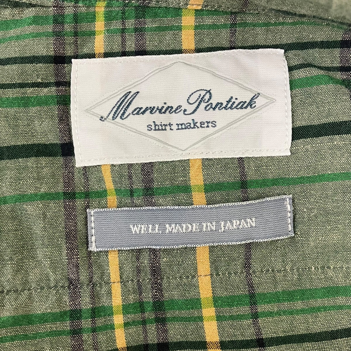 Marvine Pontiak shirts makers チェックハーフパンツ 古着・中古-5枚目のアイテム画像